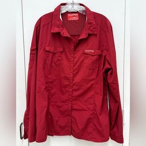 Craghoppers Women’s Outdoor Adventure Button Down Shirt Size 12 Hiking Camping